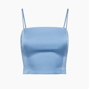 Aritzia Blue Shimmer Top Brand New